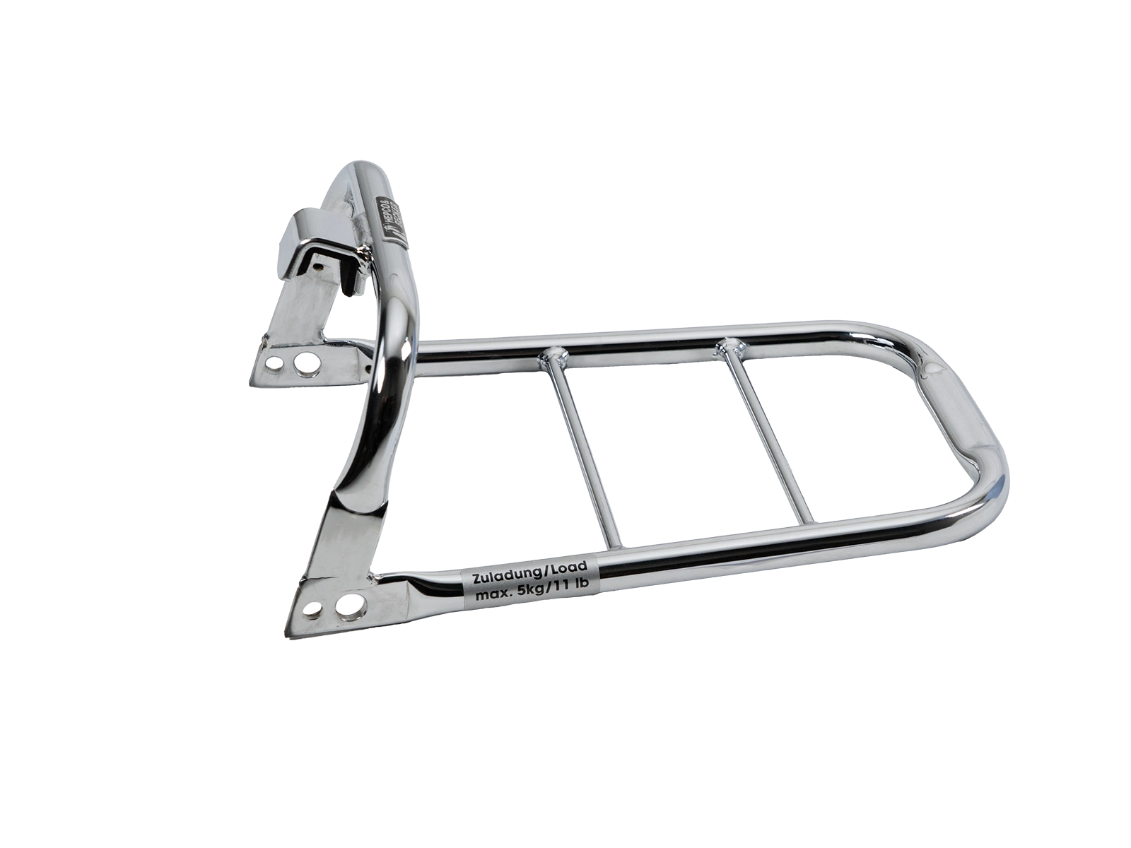 Rohrgepäckbrücke Topcaseträger chrom für Kawasaki EN 500 (1990-1995)
