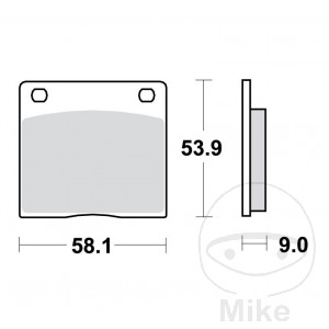 Bremsklotz Standard TRW Alternative: 7326242