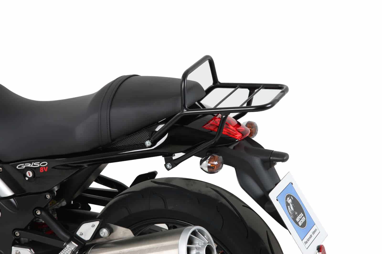 Rohrgepäckbrücke Topcaseträger schwarz für Moto Guzzi Griso 850/1100/1200 (2005-2016)