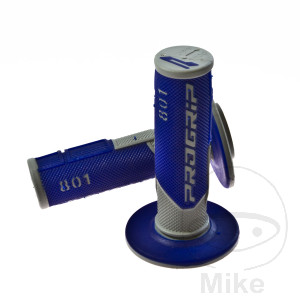 Griffgummi 801 grau/blau Durchmesser 22 / 25 mm geschlossen.