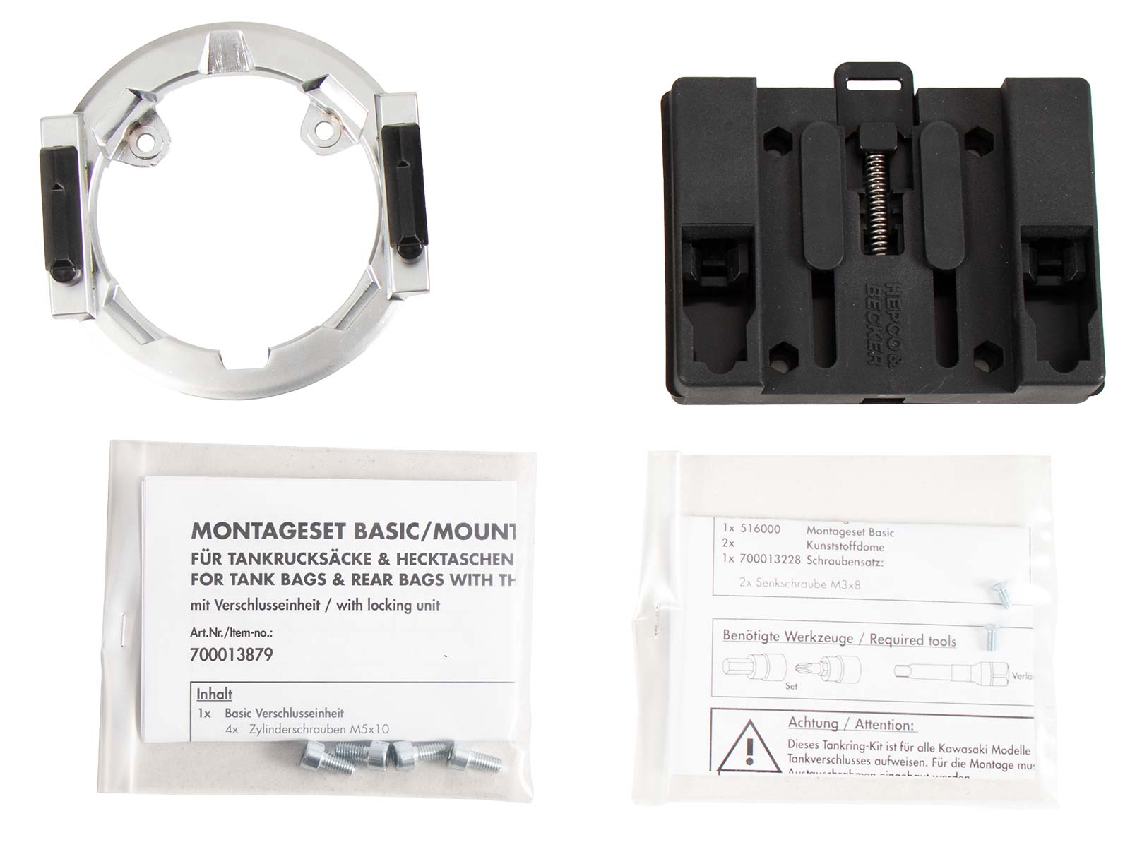 Universal Tankring BASIC mit Innenbefestigung für Kawasaki Modelle