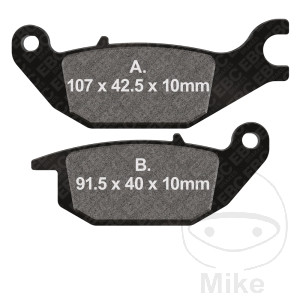 Bremsklotz Standard EBC Alternative: 7871874