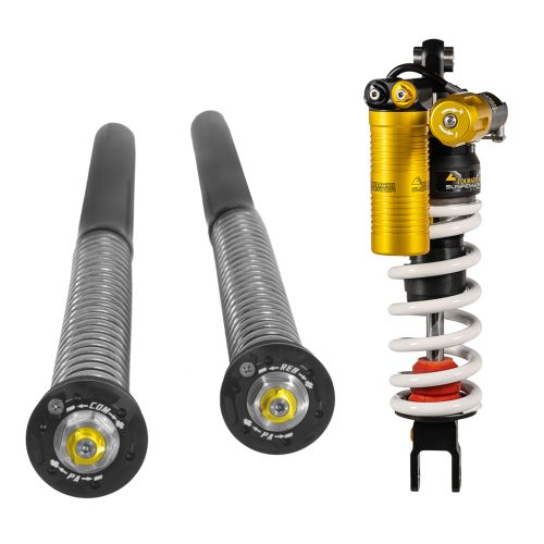 Touratech Suspension Set für Yamaha Ténéré 700 (2019-2024), Extreme2 Federbein + Cartridge Extreme