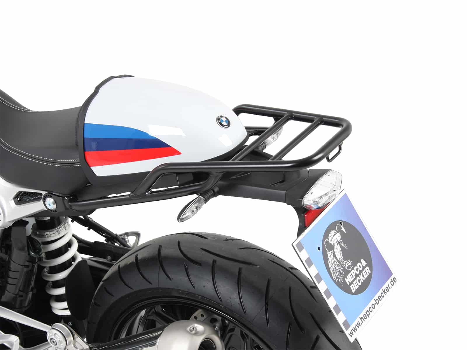 Rohrgepäckbrücke schwarz für BMW R nineT Racer (2017-2023)