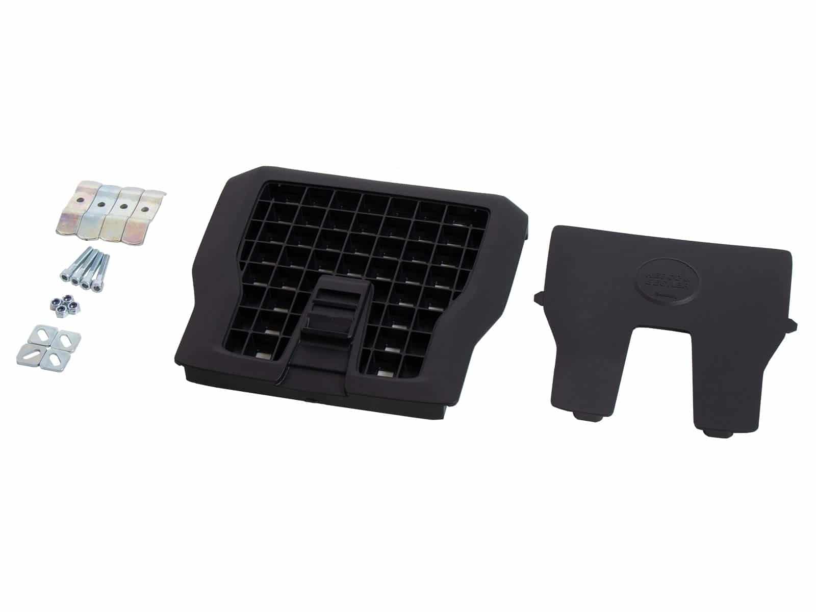 Kunststoff Topcaseplatte als Ersatzteil für Hepco&Becker Universaltopcases Journey 30/40/50 inkl. Anbaumaterial