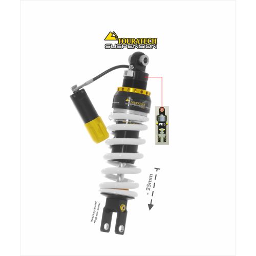 Touratech Suspension Tieferlegung um -25mm für Honda XL750 Transalp (2023-), Typ Level2