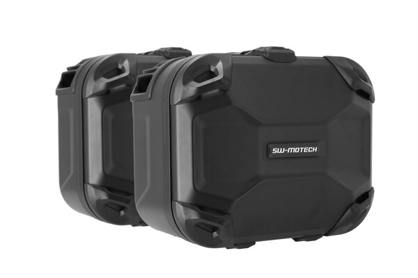 DUSC Hartschalenkoffer-System Schwarz. 41/33 l. Tuareg 660 (21-)/Rally (24-).