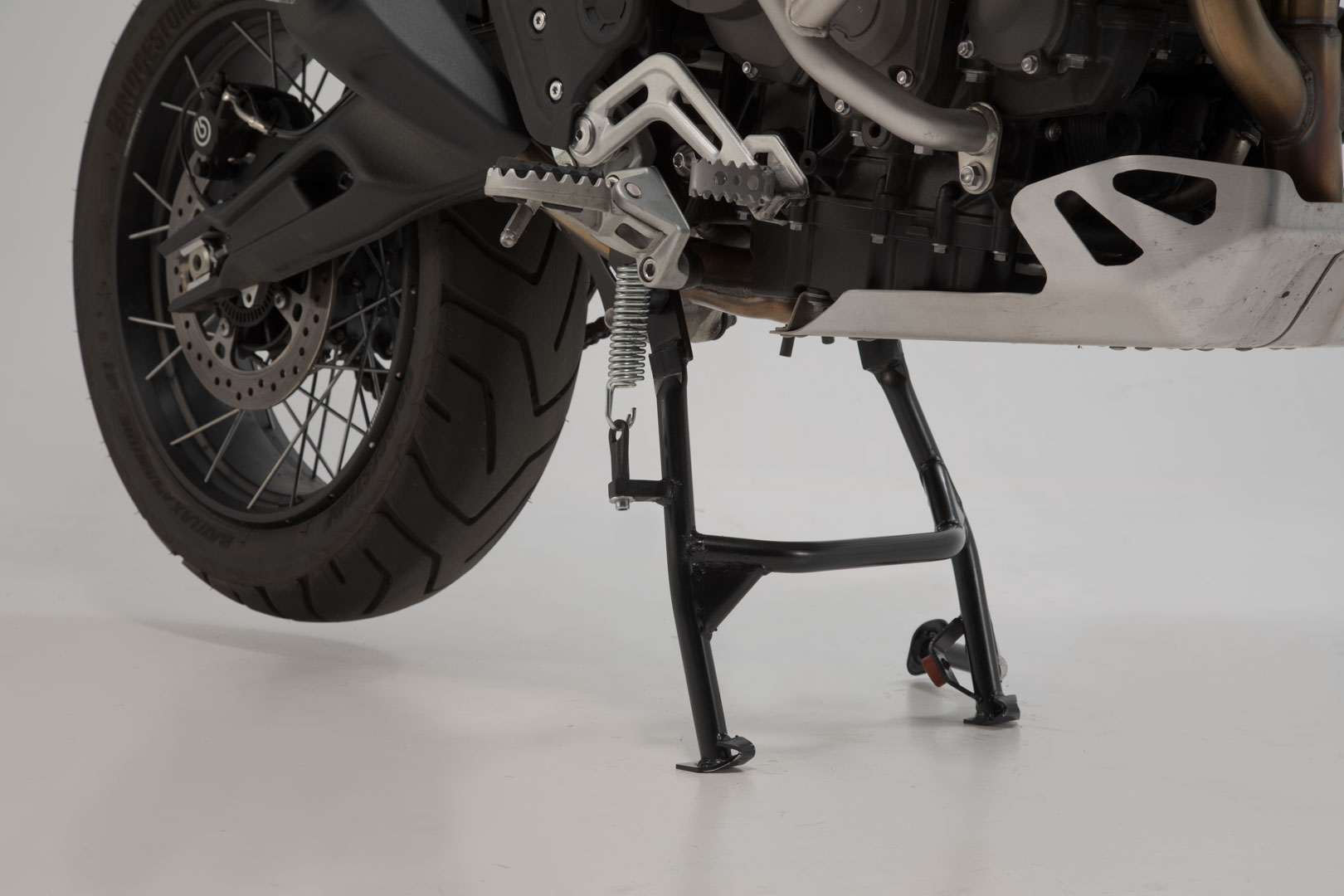 Hauptständer. B-Ware Schwarz. Triumph Tiger 900 Rally/ Pro (19-23).