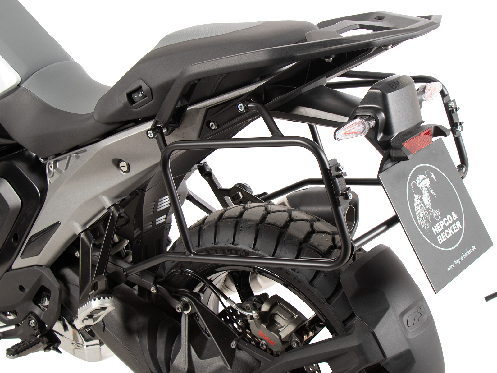 Seitenkofferträger festverschraubt schwarz für BMW R 1300 GS (2023-)