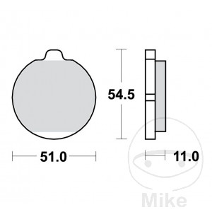 Bremsklotz Standard TRW Alternative: 7326739