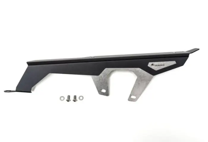 Kettenschutz schwarz eloxiert, für KTM 1050 Adventure/ 1090 Adventure/ 1290 Super Adventure (-2020)/ 1190 Adventure/ 1190 Adventure R