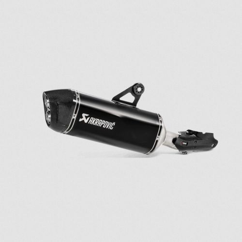 Endschalldämpfer Akrapovic slip-on, Titan, schwarz, für BMW R1250GS / R1250GS Adventure ab 2019