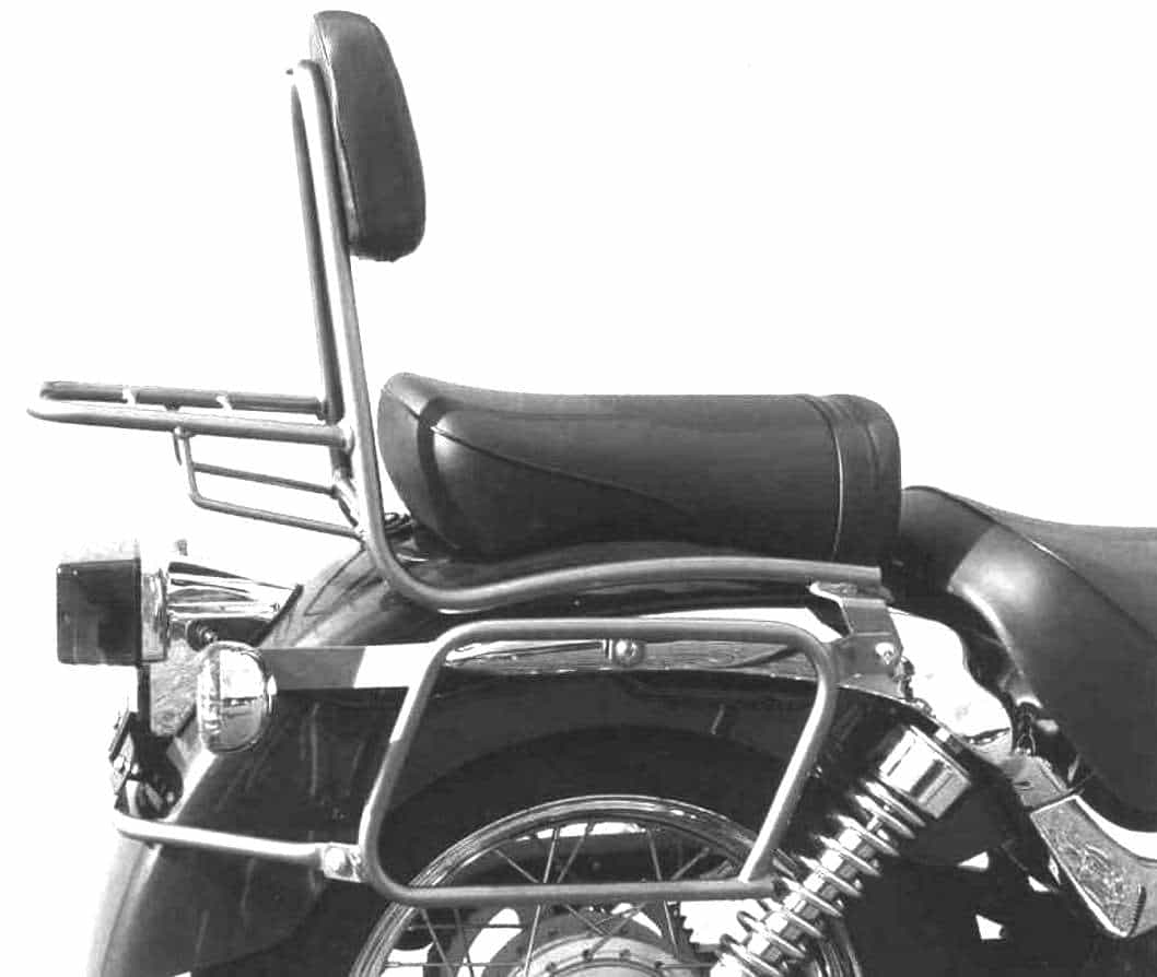 Sissybar mit Gepäckträger chrom für Suzuki VL 125/250 Intruder (1999-2007)