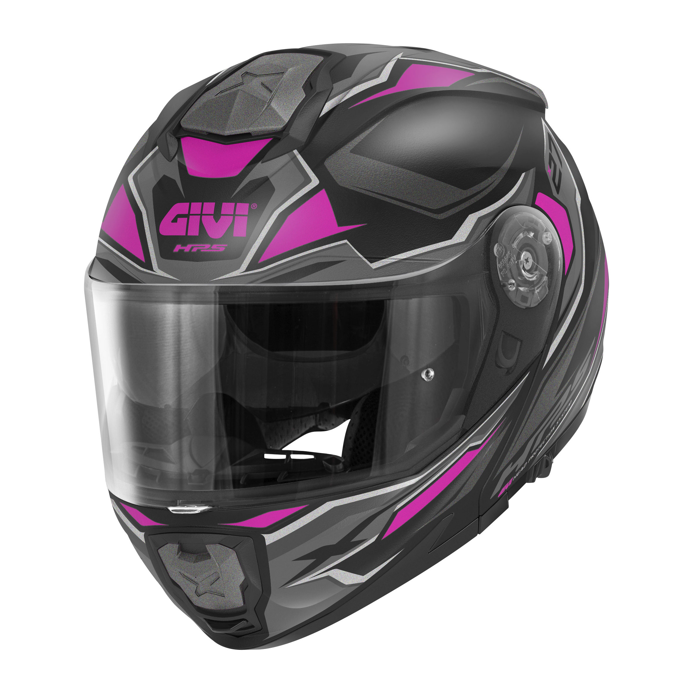 HPS X.27 GRAPHIC SECTOR - Gr. 58/M - schwarz / titanium / fuchsia