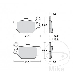 Bremsklotz Standard TRW Alternative: 7326721