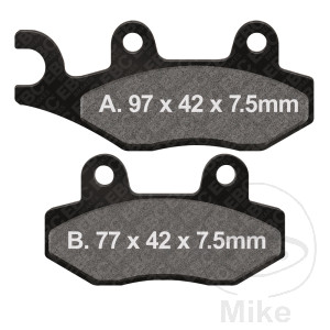 Bremsklotz TT/X EBC Alternative: 7370918
