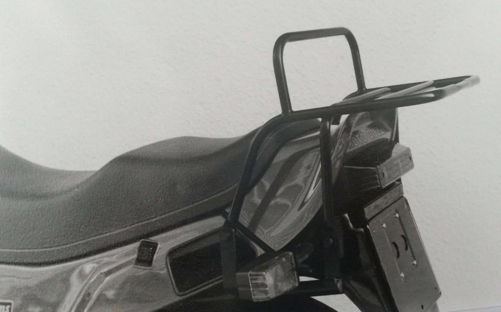 Rohrgepäckbrücke Topcaseträger schwarz für Moto Guzzi Le Mans IV/V (1985-1994)