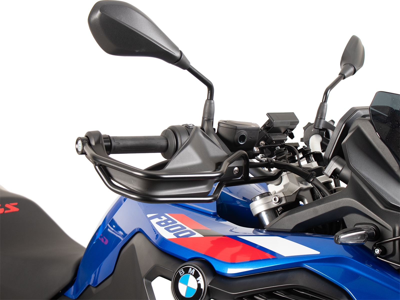 Griffschutz für BMW F 800 GS (2024-) Set, schwarz (links + rechts)
