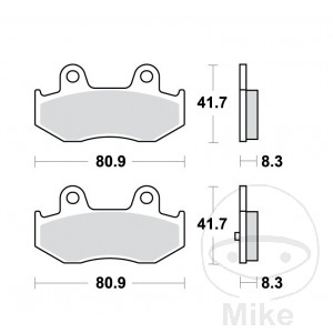 Bremsklotz Sinter Scooter TRW Alternative: 7323090