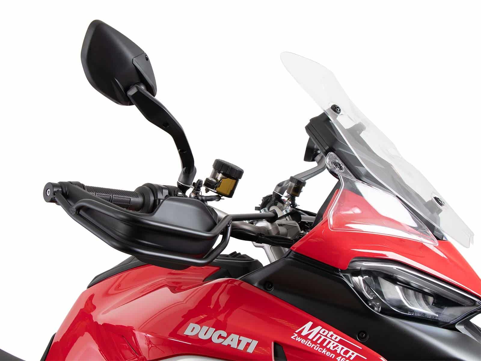 Griffschutz für Ducati Multistrada V4 / S / Pikes Peak / Rally / RS (2025-) Set, schwarz (links + rechts)