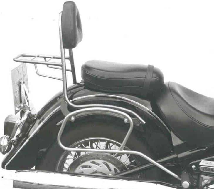 Sissybar ohne Gepäckträger chrom für Yamaha XV 1600 Wild Star (1994-2004)