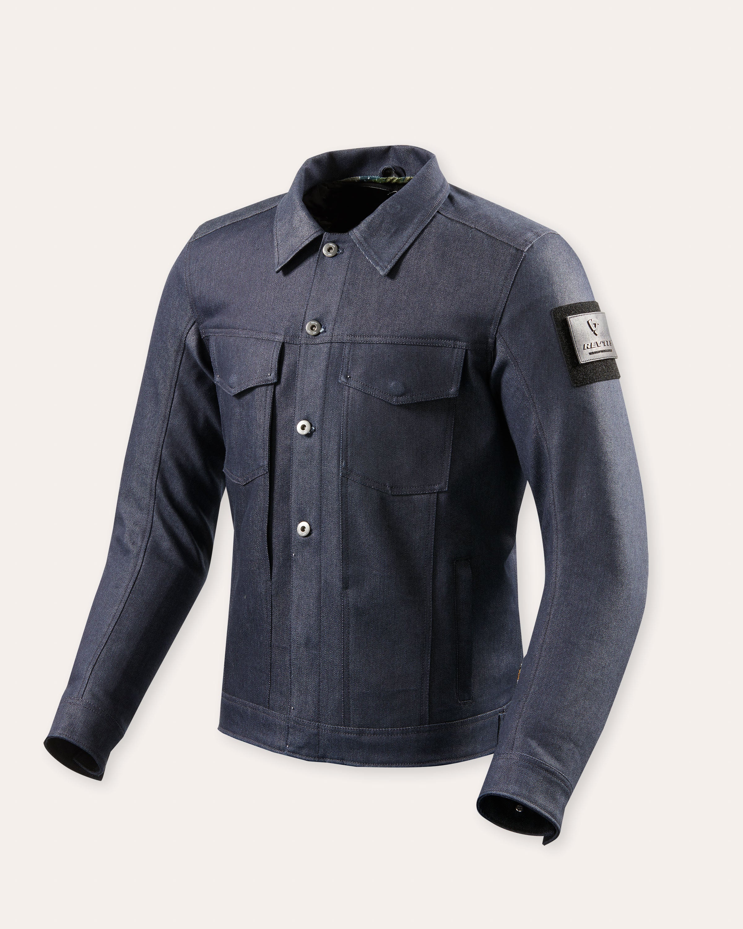 Jacke Crosby Mittelblau M Standard