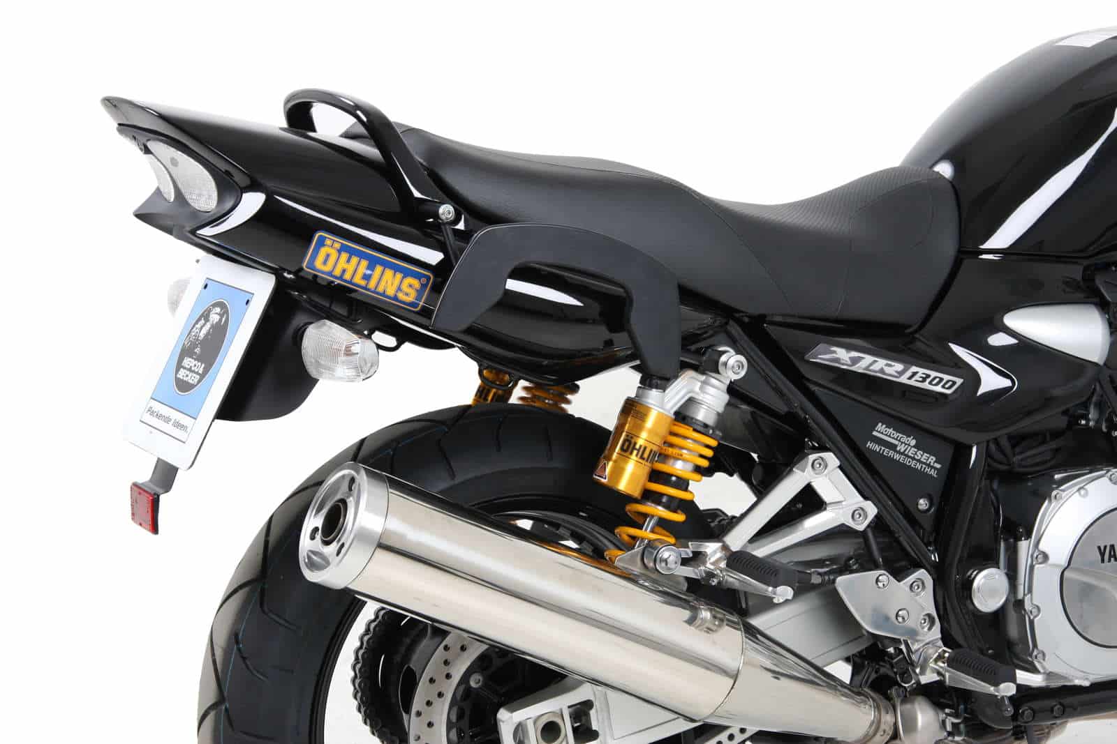C-Bow Seitenträger schwarz für Yamaha XJR 1300 (2007-2014)