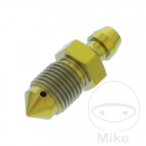 Entlüfterschraube M10X1 mm Titan gold