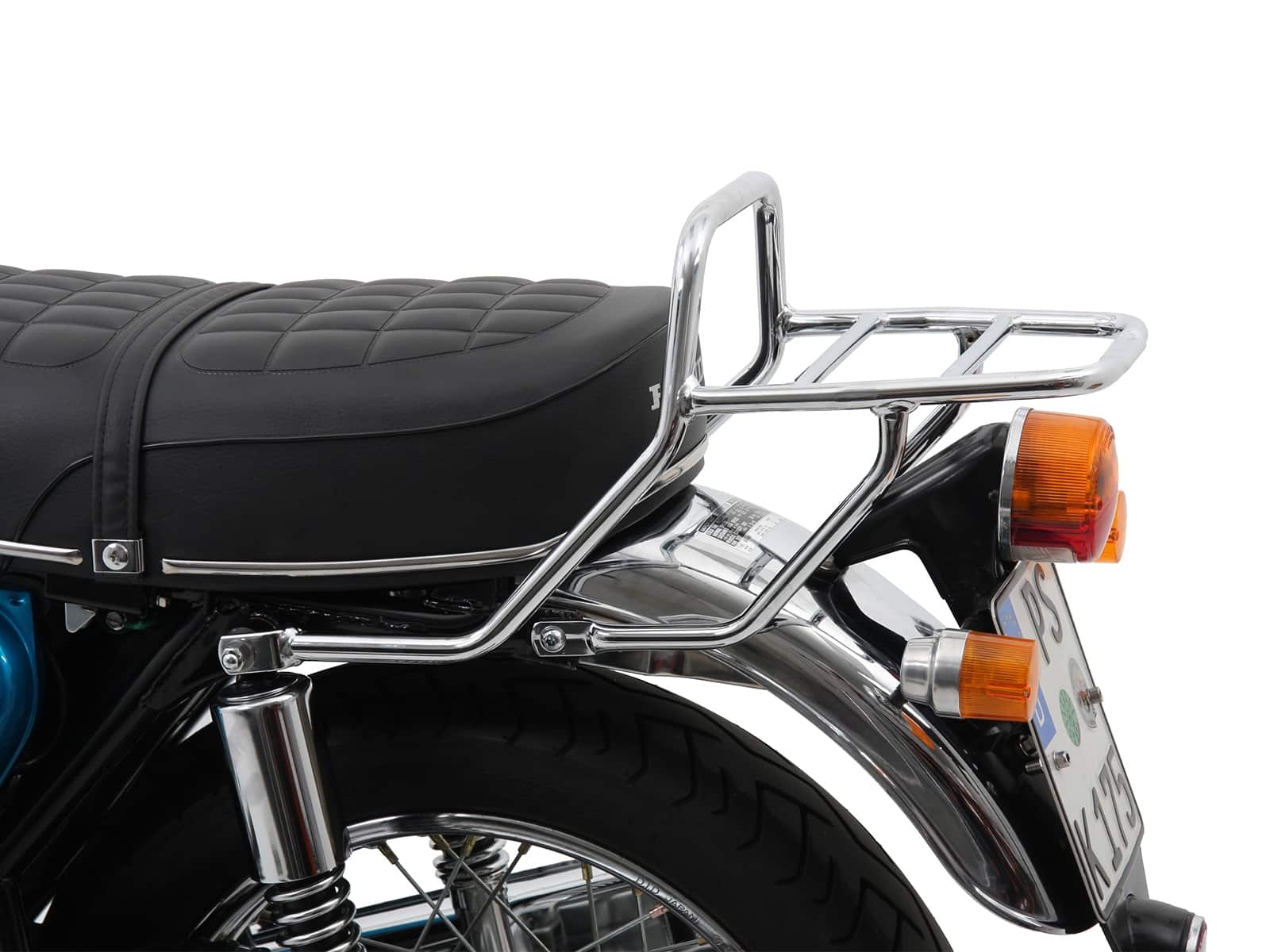 Rohrgepäckbrücke Topcaseträger chrom für Honda CB 750 Four K0-K6 (1970-1976)