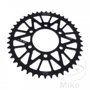 Alu-Kettenrad 44 Zähne Teilung 520 schwarz JT Innendurchmesser 080 Lochkreis 104
