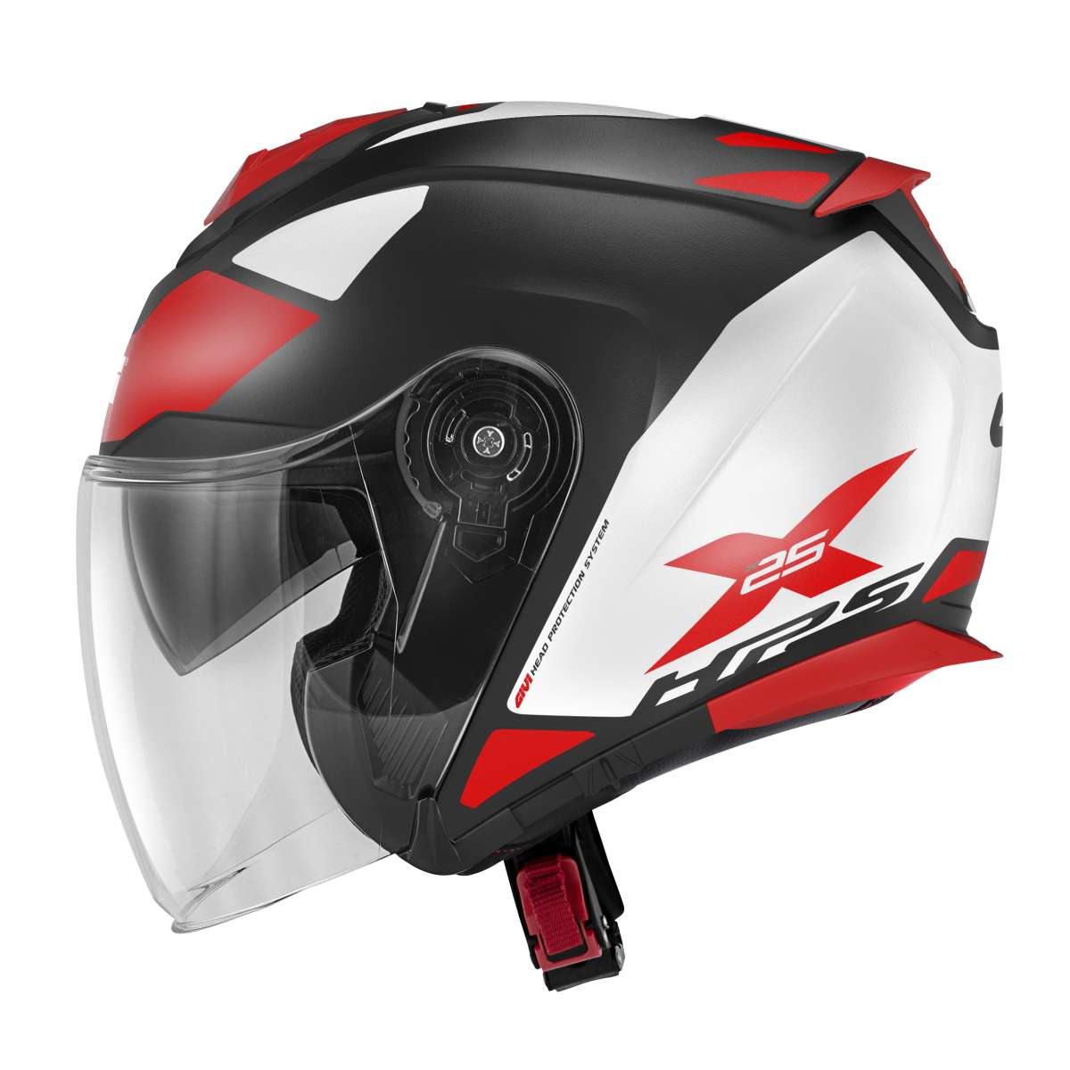 HPS X.25 TARGET - Gr. 58/M glossy - schwarz/weiß/rot