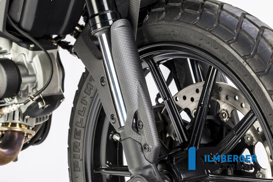 Standrohrcover rechts matt  Ducati Scrambler'16