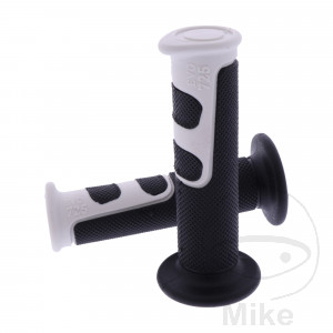 Griffgummi 725 schwarz/weiß Durchmesser 22 / 25 mm geschlossen.