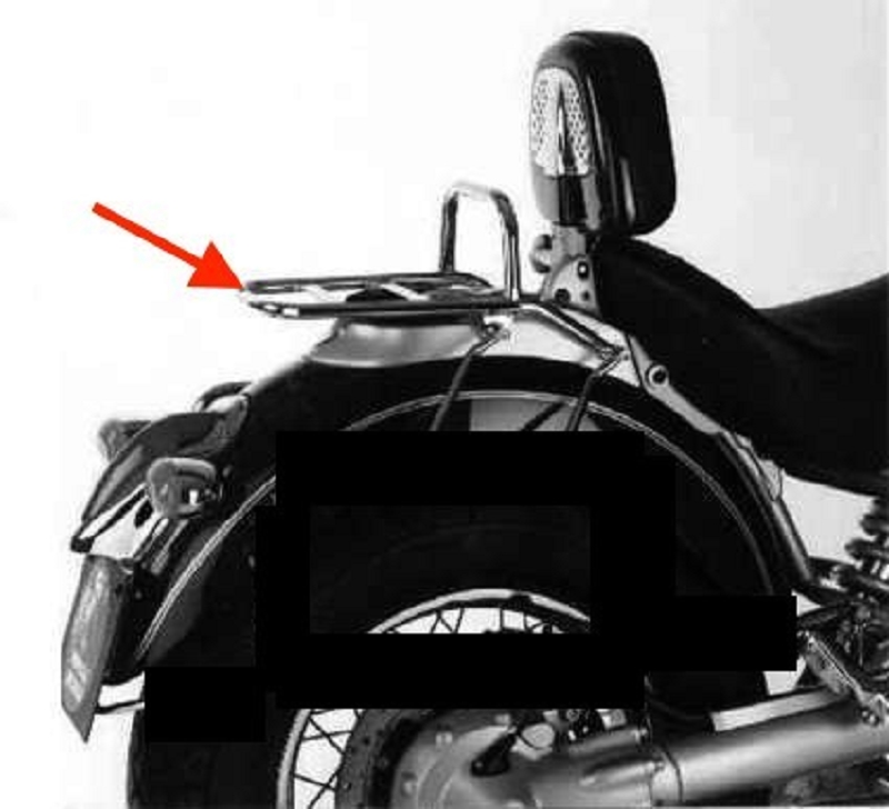 k-650624_01_02_gb_5 Rohrgepäckbrücke Topcaseträger für 1-Mann-Sitzbank chrom für BMW R 1200 C (1997-2004)