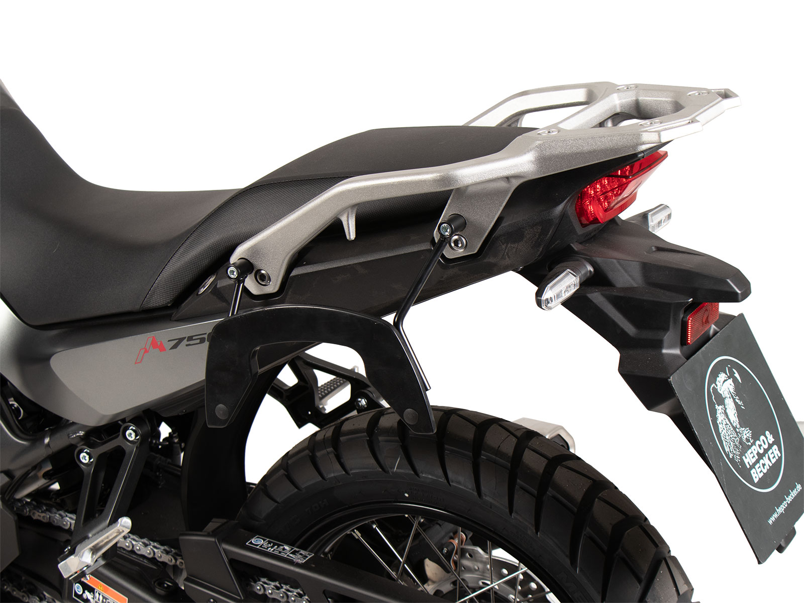 C-Bow Seitenträger schwarz für Honda XL 750 Transalp (2023-2024)