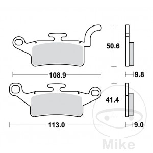 Bremsklotz Standard TRW Alternative: 7370030