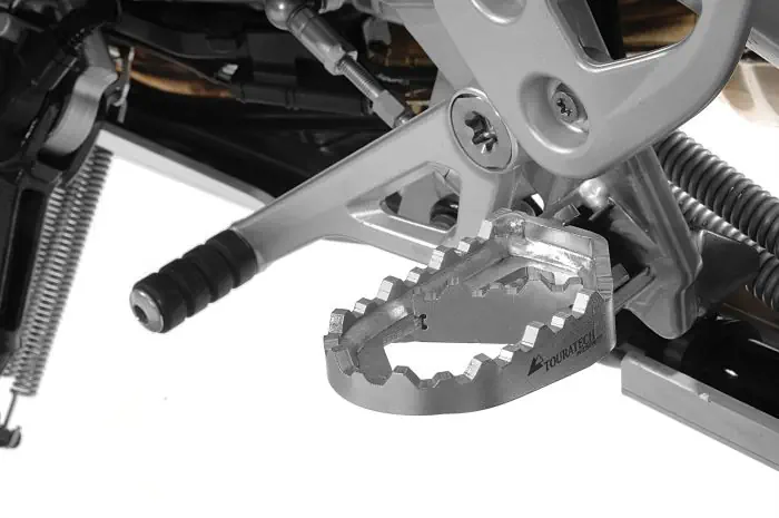 Fernreisefußrasten "Works" für BMW R1300GS/ Adventure, R1250GS/ Adventure, R1200GS (LC)/ Adventure (LC), F900GS/ Adventure, F850GS/ Adventure, F800GS(2024-), F750GS