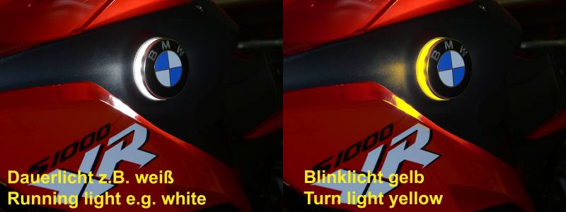 BMW-S1000XR-zweifarbige-LED-Emblemblinker_7765b1fd04ded872 Zweifarbige LED Emblemblinker für BMW S1000XR ab 2014 + ab 2019