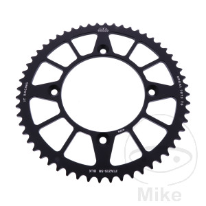 Alu-Kettenrad 56Z Teilung 420 schwarz JT Innendurchmesser 110 Lochkreis 130