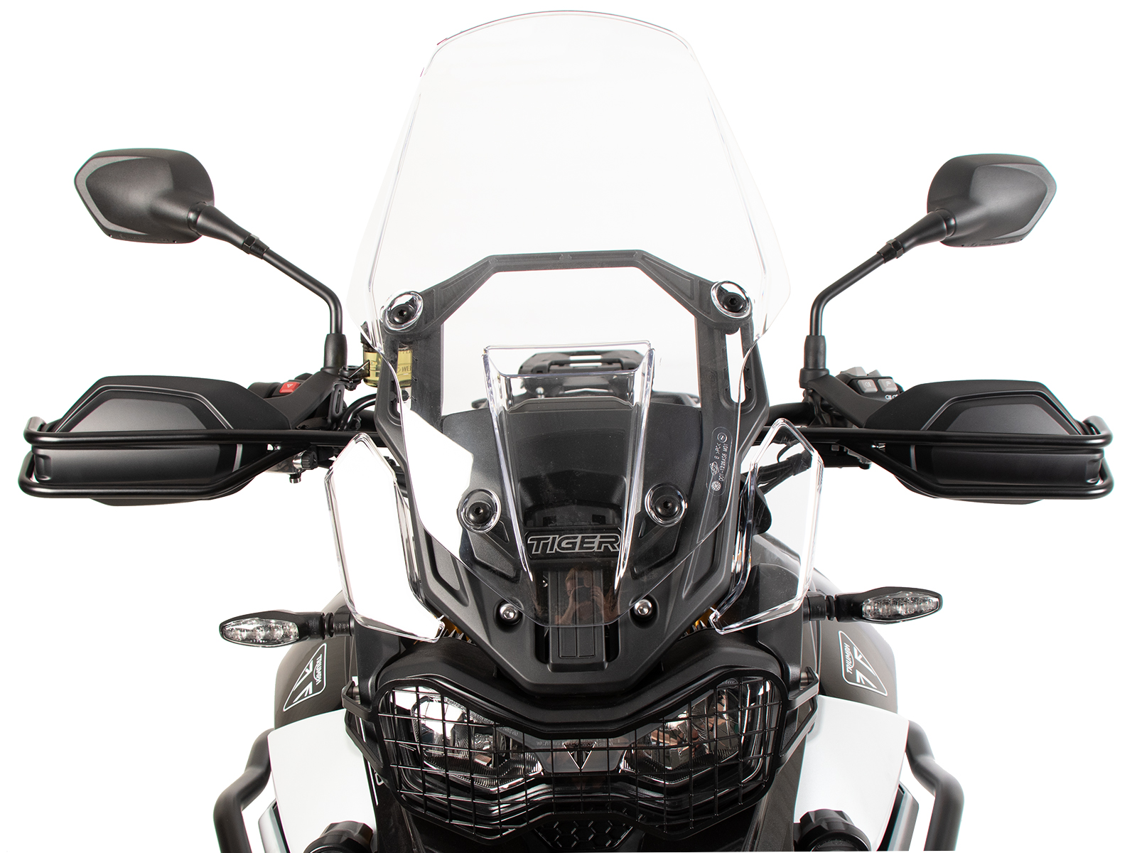 Griffschutz für Triumph Tiger 900 GT / Pro (2024-) Set, schwarz (links + rechts)