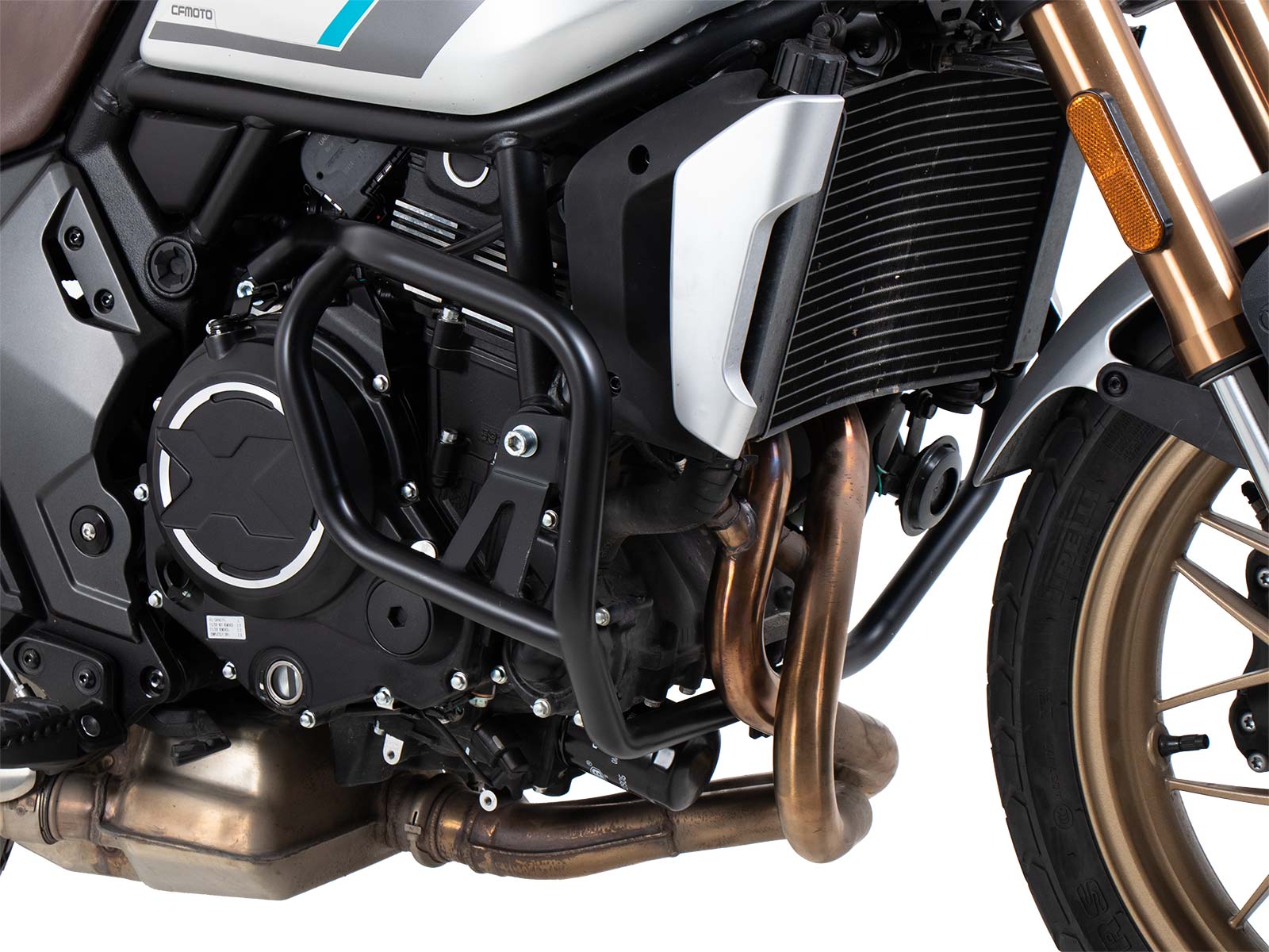 Motorschutzbügel schwarz für CF Moto 700 CL-X (2022-2024)