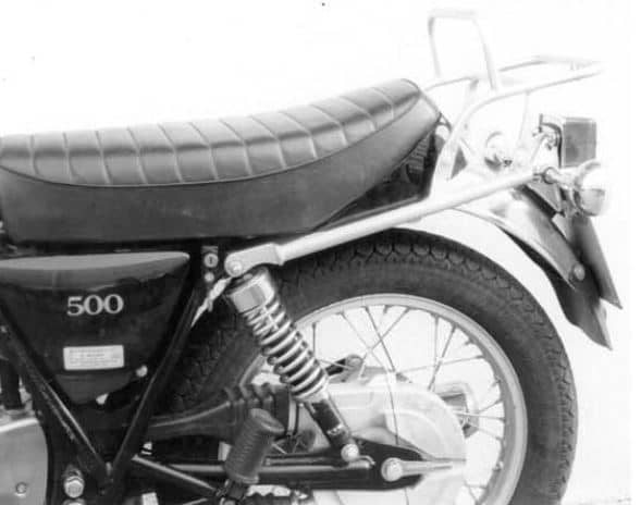 Rohrgepäckbrücke Topcaseträger chrom für Yamaha SR 500 (1978-1998)
