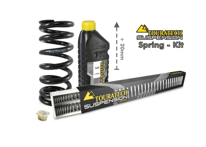 Austauschfedern progressiv vorn und hinten für Honda CRF1100L Adventure Sports ohne EERA (2020-2025), +20mm Sitzhöhe / Heavy Load Austauschfedern progressiv vorn und hinten für Honda CRF1100L Adventure Sports ohne EERA (2020-2025), +20mm Sitzhöhe / Heavy Load