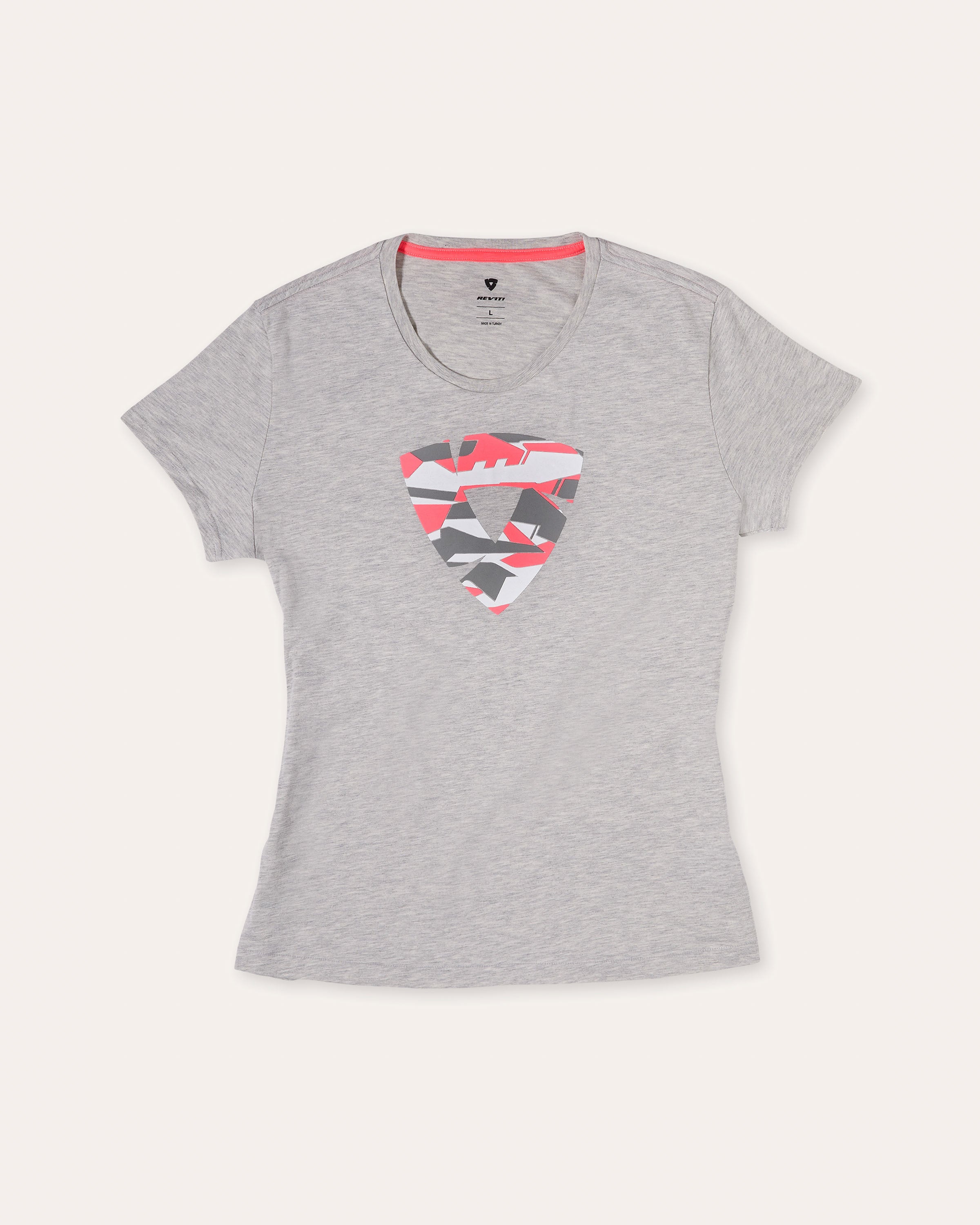 Shirt Amelia Ladies Grau-Rosa L Standard