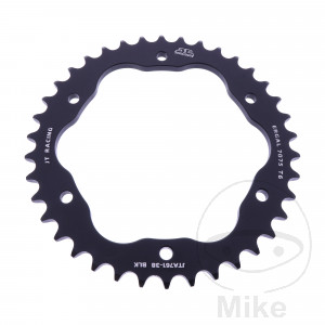 Alu-Kettenrad 38 Zähne Teilung 525 schwarz für Kettenradträger 7585029