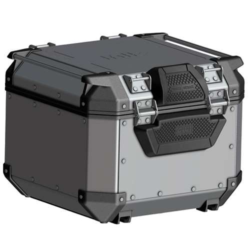 Beifahrer Rückenlehne, schwarz für Alu Topcase Trekker Outback OBK42A / OBK42B
