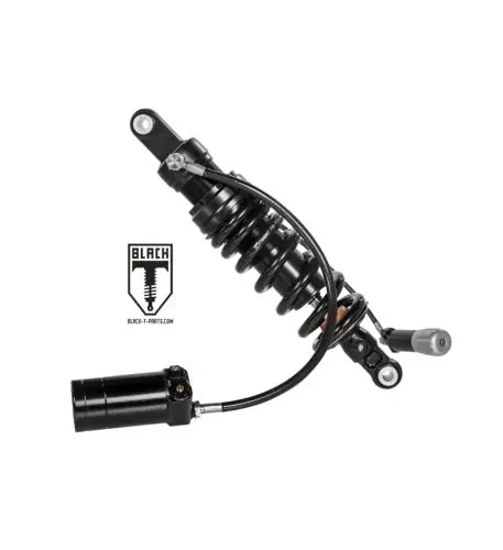 BLACK-T Federbein Stage4 für Harley Davidson FLFB Fatboy / FLFBS Fatboy 114 / FLSB Sportglide 18-21