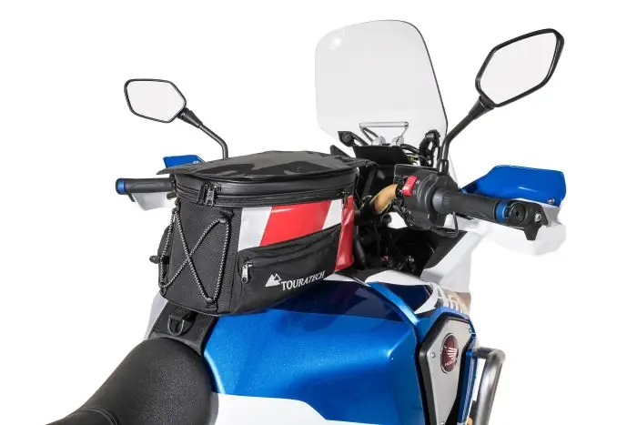 Touratech Tankrucksack Ambato Exp Red für die Honda CRF1000L Africa Twin Adventure Sports