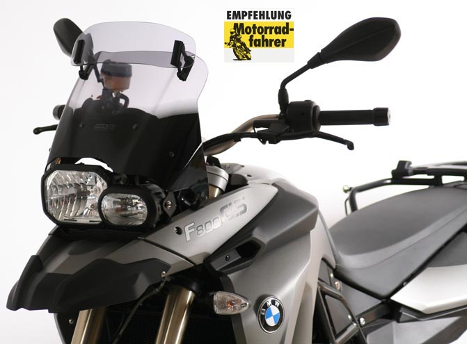 f800gs_vt1-b Variotouringscreen Windschild "VTM" für BMW F 650 GS 08-13 / F800GS 08-17