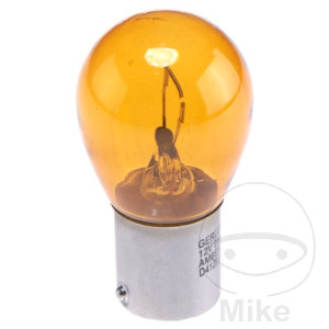 Lampe 12V21W BA15S gelb